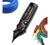 Voltage Detector - Circuit Tester Wire Breakpoint Finder With Flashlight And Buzzer Alarm | AC Live Wire Sensor Pen | For Home Automotive Electrical Repair Electricians Technicians Construction Work