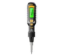 Voltage Detector Pen, Digital Display Electrical Tester, Non Contact Circuit Checker Tool, Auto Ranging Voltage Sensor with LED Light for High Accuracy Electrical Inspection Breaker Maintenance Use