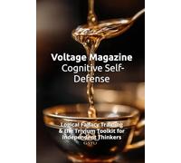 Voltage Magazine - Cognitive Self-Defense: The 4 Laws of Cognitive Sovereignty: Logical Fallacy Training & the Trivium Toolkit for Independent Thinkers