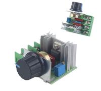 Voltage Regulator 2000 Watt AC 50-220 Volt Dimmer SCR Power Regulator Motor Speed Controller Home Improvement Regulators 2000W
