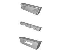 Voltage Tester Case for Motorcycle - Mini Volt Meter with Button Mount