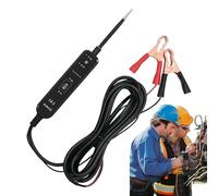 Voltage Tester for Car, 6 V-24 V Circuit Tester, 162 Inches Overload Protection Detection Tool, Car Electrical Test Maintenance Device, Ideal Lamps, Motors Checker