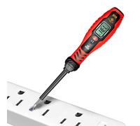 Voltage Tester Pen - Contactless Circuit Detector | Non Contact Voltage Tester Pen | Accurate Circuit Detector - Compact 2-in-1 Electrician Screwdriver Tool with Digital Display for Home Industrial