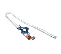 VoltaGuru Interruttore Pulsante di Alimentazione Scheda di Ricambio per dell Inspiron 17 5755, 5758, 5759, NP: T2CVC, NBX0001QN0, LS-B845P