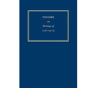 Voltaire Complete Works of Voltaire 18B (Copertina rigida)