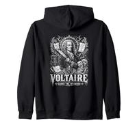 Voltaire Crush La famigerata filosofia illuminista Felpa con Cappuccio