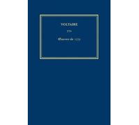 Voltaire Œuvres complètes de Voltaire (Complete Works of Volt (Copertina rigida)