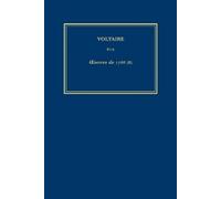 Voltaire Œuvres complètes de Voltaire (Complete Works of Volt (Copertina rigida)