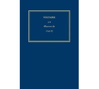 Voltaire Œuvres complètes de Voltaire (Complete Works of Volt (Copertina rigida)