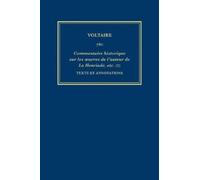 Voltaire Œuvres complètes de Voltaire (Complete Works of Volt (Copertina rigida)
