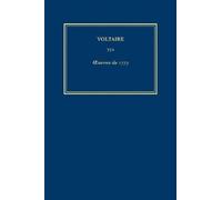 Voltaire Œuvres complètes de Voltaire (Complete Works of Volt (Copertina rigida)