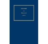 Voltaire Œuvres complètes de Voltaire (Complete Works of Volt (Copertina rigida)