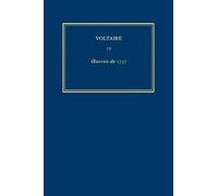 Voltaire Œuvres complètes de Voltaire (Complete Works of Volt (Copertina rigida)