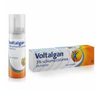 Voltalgan Antinfiammatorio Schiuma Cutanea 3% Diclofenac Distorsioni Strappi Muscolari, 50ml