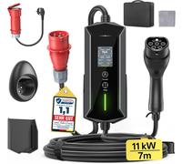 VoltBox VPC-B5-11C | Mobile Wallbox 11kW Tipo 2 Cavo di Ricarica | 7m | 6-16A...