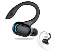 VoltCozy Auricolare Bluetooth Mono V5.2 Cuffie Vivavoce con Microfono Design 360° sopra l'Orecchio Pinganello Bluetooth Mobile Compatibile con Phone, Android e PC