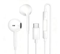 VoltCozy Cuffie USB C Cuffie auricolari tipo C con microfono e controllo del volume per telefono 17/16/15 Pro Pad per Galaxy S25/S24/S23