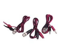 Voltcraft kit cavi di misurazione bnc 0.80 m nero rosso