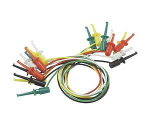 VOLTCRAFT 128912 KIT puntali Morsetto a coccodrillo Morsetto a coccodrillo 0.28