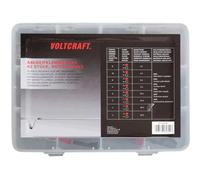VOLTCRAFT 1417395 Kit morsetti a coccodrillo Nero, Rosso Lunghezza: 230 mm 42