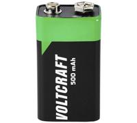 VOLTCRAFT 6LR61 BATTERIA RICARICABILE DA 9 V LI-ION 500 MAH 7.4 1 PZ MODELLISMO