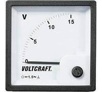 Strumento di misura analogico da pannello VOLTCRAFT AM-72x72/15V 15 V N/A