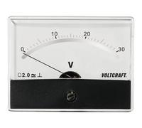 VOLTCRAFT AM-86X65/30V/DC AM-86X65/30V/DC Strumento di misura da incasso AM-86X65/30V/CC Bobina mobile