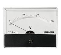 VOLTCRAFT AM-86X65/30V/DC AM-86X65/30V/DC Strumento di misura da incasso AM-86X65/30V/CC Bobina mobile