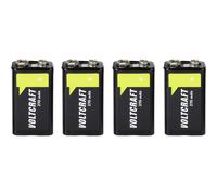VOLTCRAFT VC-17275530 Batteria ricaricabile da 9 V NiMH 270 mAh 8.4 V Pronto pe