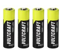 VOLTCRAFT Batteria ricaricabile Stilo (AA) NiMH 1300 mAh 1.2 V 4 pz.