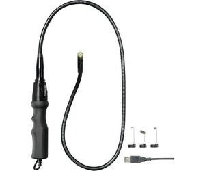 VOLTCRAFT BS-17+ Endoscopio USB Ø sonda: 8 mm Lunghezza sonda: 93 cm Foto, Vi