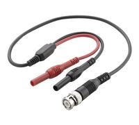 VOLTCRAFT Cavo di misura BNC 0.50 m Nero, Rosso 1 pz.