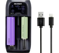 VOLTCRAFT CC-3 Caricabatterie universale NiMH, NiCd, LiIon, LiFePO Mini (AAAA)