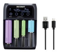 VOLTCRAFT CC1A Caricabatterie per Cilindrica Cellule Nimh LI-ION Lifepo Nicd AAA
