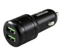 VOLTCRAFT CPS-36W Caricatore USB 36 W 2x USB-A Nero Automobile