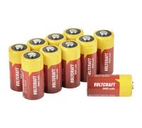 VOLTCRAFT CR123A 10PCS BATTERIA PER FOTOCAMERA CR 123A LITIO 1500 MAH 3 V 10 PZ