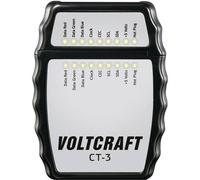VOLTCRAFT CT-3 Tester cavi Adatto per Cavo HDMI tipo A, HDMI 1,0, 1,1, 1,2,