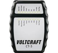 VOLTCRAFT CT-3 Tester cavi Adatto per Cavo HDMI tipo A, HDMI 1,0, 1,1, 1,2,