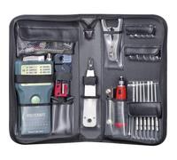 VOLTCRAFT CT-5 Tester cavi Adatto per RJ-45, BNC, RJ-11, IEE 1394, USB