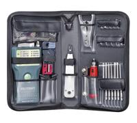 VOLTCRAFT CT-5 Tester cavi Adatto per RJ-45, BNC, RJ-11, IEE 1394, USB