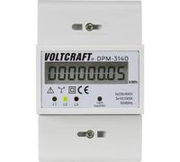 VOLTCRAFT DPM-314D Contatore corrente trifase digitale 100 A Approvazione MID