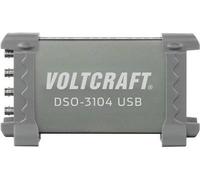 Voltcraft DSO-3104 Oscilloscopio USB 100 MHz 4-channel 250 MSA/S 16 kpts a 8 bit Memoria digitale (DSO), analisi dello spettro NEW