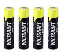 VOLTCRAFT Endurance HR03 - Batteria micro (AAA) NiMH 1000 mAh, 1,2 V, 4 pezzi