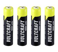 VOLTCRAFT Endurance HR03 Batteria ricaricabile Ministilo (AAA) NiMH 1000 mAh 1.2 V 4 pz.