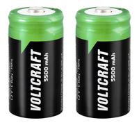 VOLTCRAFT HR14 Batteria ricaricabile 1/2 Torcia (C) NiMH 5500 mAh 1.2 V 2 pz.