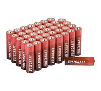VOLTCRAFT Industrial LR6 Batteria Stilo (AA) Alcalina/manganese 3000 mAh 1.5 V 40 pz.