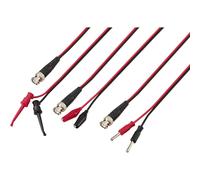 VOLTCRAFT Kit cavi di misurazione BNC 0.80 m Nero, Rosso 1 KIT