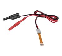 Voltcraft Adattatore per misurazione batteria MB-702 dritto Nero, Rosso