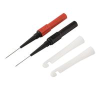 VOLTCRAFT MMS-130 Punta di misurazione Connettore 4 mm Nero, Rosso 1 KIT