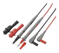 VOLTCRAFT MS-2 KIT puntali di sicurezza Spina a banana 4 mm Sonda Nero, Rosso 1